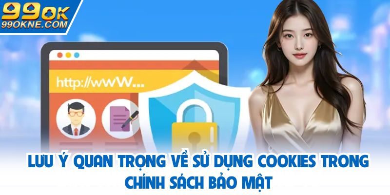 Lưu ý quan trọng về sử dụng cookies trong chính sách bảo mật
