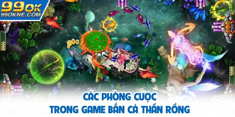 Tổng hợp các phòng cược trong game săn ngư
